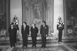 Visita di Stato del Presidente della Repubblica del Cile Patricio Aylwin e della signora Aylwin