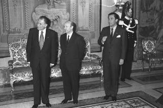 Visita di Stato del Presidente della Repubblica del Cile Patricio Aylwin e della signora Aylwin