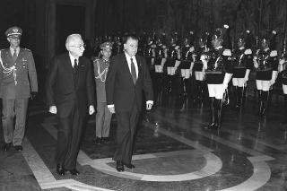 Visita di Stato del Presidente della Repubblica del Cile Patricio Aylwin e della signora Aylwin