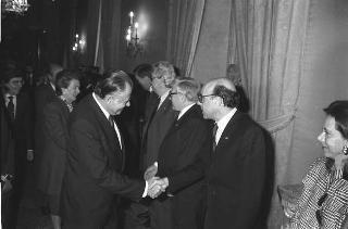 Visita di Stato del Presidente della Repubblica del Cile Patricio Aylwin e della signora Aylwin