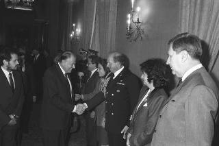 Visita di Stato del Presidente della Repubblica del Cile Patricio Aylwin e della signora Aylwin
