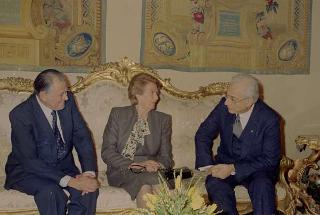 Visita di Stato del Presidente della Repubblica del Cile Patricio Aylwin e della signora Aylwin
