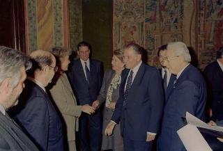 Visita di Stato del Presidente della Repubblica del Cile Patricio Aylwin e della signora Aylwin