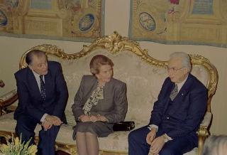 Visita di Stato del Presidente della Repubblica del Cile Patricio Aylwin e della signora Aylwin