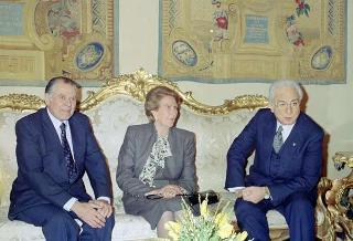 Visita di Stato del Presidente della Repubblica del Cile Patricio Aylwin e della signora Aylwin