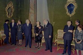 Visita di Stato del Presidente della Repubblica del Cile Patricio Aylwin e della signora Aylwin