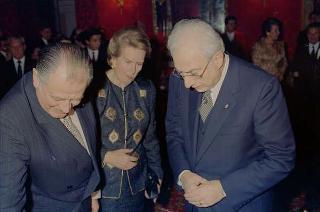 Visita di Stato del Presidente della Repubblica del Cile Patricio Aylwin e della signora Aylwin