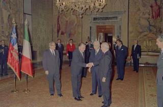 Visita di Stato del Presidente della Repubblica del Cile Patricio Aylwin e della signora Aylwin