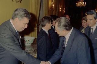Visita di Stato del Presidente della Repubblica del Cile Patricio Aylwin e della signora Aylwin