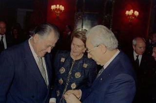 Visita di Stato del Presidente della Repubblica del Cile Patricio Aylwin e della signora Aylwin