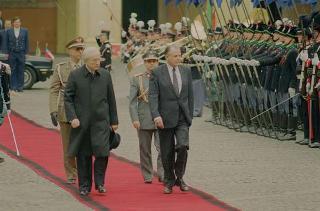 Visita di Stato del Presidente della Repubblica del Cile Patricio Aylwin e della signora Aylwin