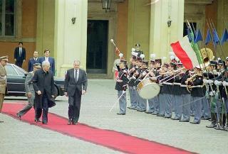 Visita di Stato del Presidente della Repubblica del Cile Patricio Aylwin e della signora Aylwin