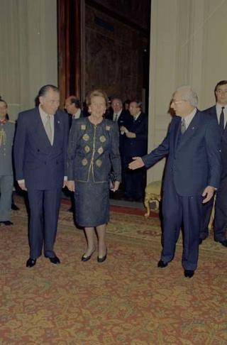Visita di Stato del Presidente della Repubblica del Cile Patricio Aylwin e della signora Aylwin