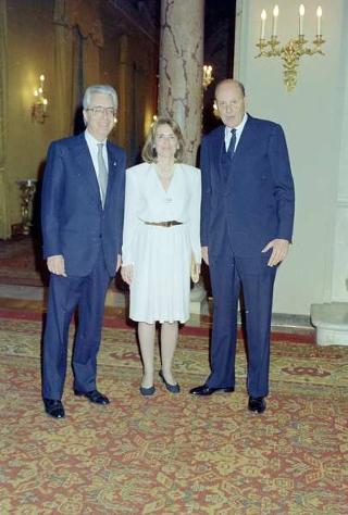 Visita di Stato del Presidente della Repubblica del Cile Patricio Aylwin e della signora Aylwin