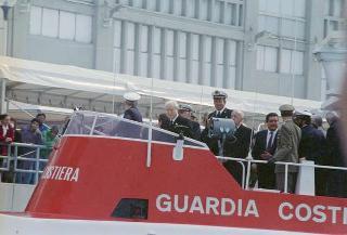 Intervento del Presidente della Repubblica Francesco Cossiga a Genova per l'inaugurazione della mostra "Eurameriflora '91"