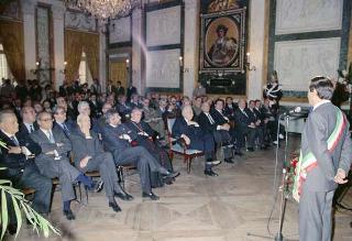 Intervento del Presidente della Repubblica Francesco Cossiga a Genova per l'inaugurazione della mostra "Eurameriflora '91"