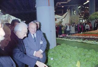 Intervento del Presidente della Repubblica Francesco Cossiga a Genova per l'inaugurazione della mostra "Eurameriflora '91"