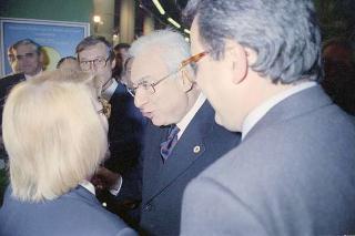 Intervento del Presidente della Repubblica Francesco Cossiga a Genova per l'inaugurazione della mostra "Eurameriflora '91"
