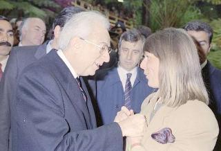 Intervento del Presidente della Repubblica Francesco Cossiga a Genova per l'inaugurazione della mostra "Eurameriflora '91"