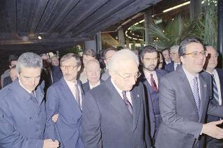 Intervento del Presidente della Repubblica Francesco Cossiga a Genova per l'inaugurazione della mostra "Eurameriflora '91"