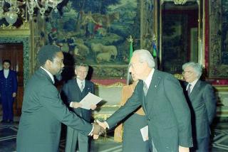 Rafael Guilice Sengo Goncalves, nuovo ambasciatore della Repubblica del Mozambico: presentazione delle Lettere credenziali