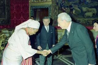 signora Judith Sefi Attah, nuovo ambasciatore della Repubblica Federale della Nigeria: presentazione delle Lettere credenziali