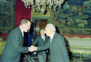 Ingvi S. Ingvarsson, nuovo ambasciatore della Repubblica d'Islanda: presentazione delle Lettere credenziali
