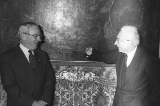 Incontro con il Governatore Generale di Australia Bill Hayden