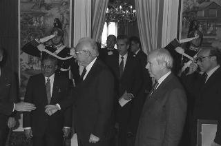 Incontro con il Presidente della Repubblica delle Maldive Maumoon Abdul Gayoom