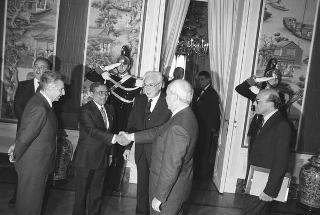 Incontro con il Presidente della Repubblica delle Maldive Maumoon Abdul Gayoom
