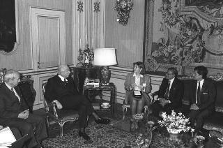 Incontro con il Presidente della Repubblica delle Maldive Maumoon Abdul Gayoom