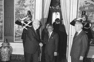Incontro con il Presidente della Repubblica delle Maldive Maumoon Abdul Gayoom