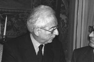Il Presidente della Repubblica Francesco Cossiga riceve in udienza Giuseppe Avolio, presidente della Confederazione italiana coltivatori, con il Comitato esecutivo della Federazione internazionale dei produttori agricoli