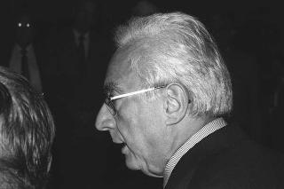 Il Presidente della Repubblica Francesco Cossiga riceve in udienza Giuseppe Avolio, presidente della Confederazione italiana coltivatori, con il Comitato esecutivo della Federazione internazionale dei produttori agricoli
