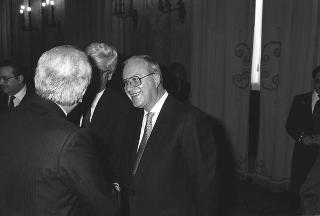 Intervento del Presidente della Repubblica Francesco Cossiga alla cerimonia di commemorazione del senatore a vita Cesare Merzagora