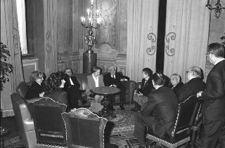 Intervento del Presidente della Repubblica Francesco Cossiga alla cerimonia di commemorazione del senatore a vita Cesare Merzagora