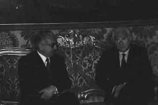 Incontro del Presidente della Repubblica Francesco Cossiga con il Presidente della Repubblica di Croazia Franjo Tudjman