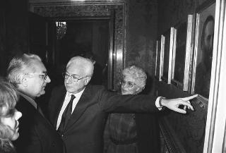 Incontro del Presidente della Repubblica Francesco Cossiga con il Presidente della Repubblica di Croazia Franjo Tudjman
