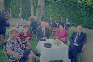 Ricevimento per il Corpo diplomatico, in occasione della Festa Nazionale della Repubblica nei Giardini del Quirinale