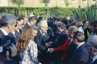 Ricevimento per il Corpo diplomatico, in occasione della Festa Nazionale della Repubblica nei Giardini del Quirinale