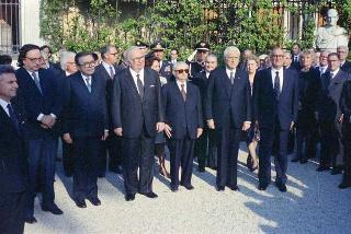 Ricevimento per il Corpo diplomatico, in occasione della Festa Nazionale della Repubblica nei Giardini del Quirinale