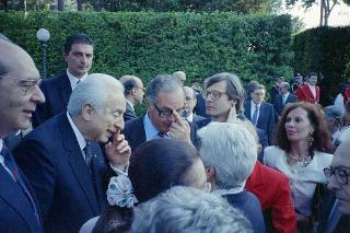 Ricevimento per il Corpo diplomatico, in occasione della Festa Nazionale della Repubblica nei Giardini del Quirinale