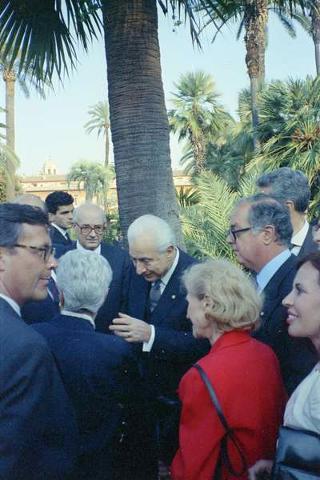 Ricevimento per il Corpo diplomatico, in occasione della Festa Nazionale della Repubblica nei Giardini del Quirinale