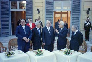 Ricevimento per il Corpo diplomatico, in occasione della Festa Nazionale della Repubblica nei Giardini del Quirinale