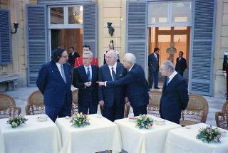 Ricevimento per il Corpo diplomatico, in occasione della Festa Nazionale della Repubblica nei Giardini del Quirinale