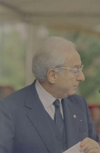 Intervento del Presidente della Repubblica Francesco Cossiga alla celebrazione del 177° anniversario di fondazione dell'Arma dei Carabinieri. Roma,  Piazza di Siena