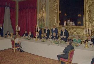 Visita di Stato del Presidente della Repubblica Federale di Germania Richard Von Weizsaecker e signora