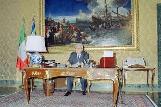 Messaggio del Presidente della Repubblica Francesco Cossiga alle Camere