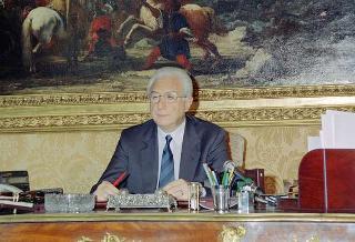 Messaggio del Presidente della Repubblica Francesco Cossiga alle Camere