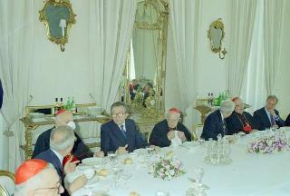 Colazione in onore delle Loro Eminenze Reverendissime i Cardinali italiani di nuova nomina